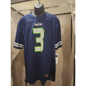 Seattle Seahawks Russel Wilson Jersey # 3 NFL Sz.  Large